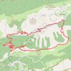 Pic de l'Aiglo (Thorenc) : par les crêtes et le vallon Fontainier GPS track, route, trail