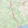Traversée des Alpes de Modane à Nice GPS track, route, trail