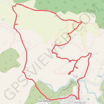 Ampus dolmen GPS track, route, trail