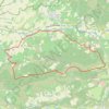 Tour du Rocher des Mieyes GPS track, route, trail
