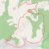 Jas d'Emilmien - Montagne de la Loube - La Roquebrussanne GPS track, route, trail