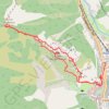 Tende GPS track, route, trail