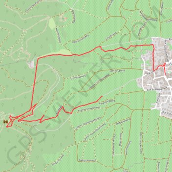 Wettolsheim, Hagueneck GPS track, route, trail