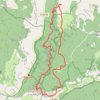 De La Bourgarie aux échelles de Cinglegros - Gorges du Tarn et de la Jonte GPS track, route, trail