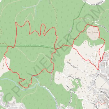 1 - TDM 10k V2 GPS track, route, trail
