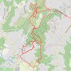 Plan Sarrain - Bois de la Mourrachone GPS track, route, trail