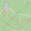 Lac du lispach et rouges feignes GPS track, route, trail