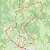 Le Velay des 3 Rivières - Le Bois de Crouzilhac Tence GPS track, route, trail