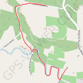 Aix-en-Provence - Course à pied GPS track, route, trail