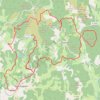 Tour des Monédières - Freysselines GPS track, route, trail