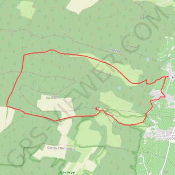 Fixey-Borchon GPS track, route, trail