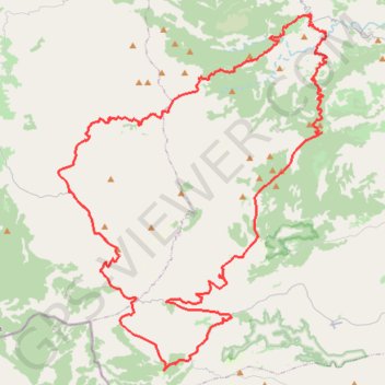 Bikepacking GPS track, route, trail