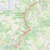 GR653D De Montgenèvre à Savines-le-Lac (Hautes-Alpes) GPS track, route, trail