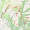 Le long du Tarn vers Arthes GPS track, route, trail