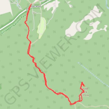 Castle Rock Track GPS track, route, trail