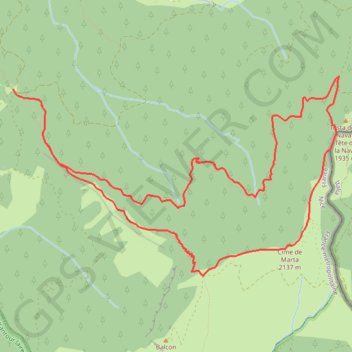 Cime de Marta GPS track, route, trail