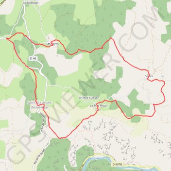 [Itinéraire] Le point sublime GPS track, route, trail