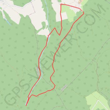 Source du Durbion - Le Void de la Borde GPS track, route, trail