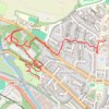 Newbridge P&R paths GPS track, route, trail