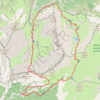 Rando Pointes GPS track, route, trail