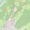 Le Château médiéval - Doubs GPS track, route, trail