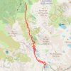 Balade aux lacs de la Glère GPS track, route, trail