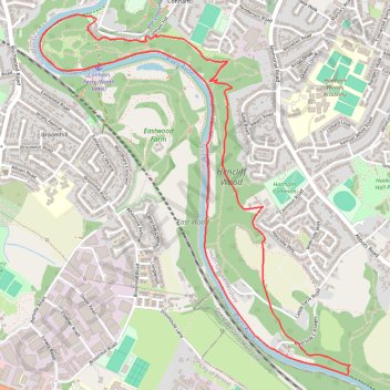 Conham - River Avon GPS track, route, trail