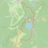 Rando à pied - Tour du Lac des Perches - Rouge Gazon - Vosges GPS track, route, trail