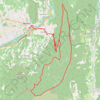 2022-01-08 16:57:54 GPS track, route, trail