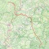 GR60 Du signal de Mailhebiau (Lozère-Aveyron) à l'Espérou (Gard) GPS track, route, trail