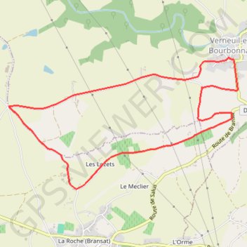Côte Galop GPS track, route, trail