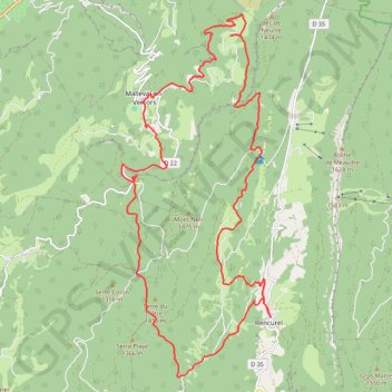 Randonnée du 31/05/2020 à 10:22 GPS track, route, trail