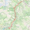 GR653D Randonnée de Montgenèvre à Savines-le-Lac (Hautes-Alpes) GPS track, route, trail