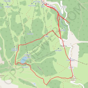 Ancelle - Col de Moissière GPS track, route, trail