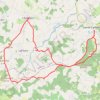 Monts du Lyonnais - Sainte-Catherine GPS track, route, trail