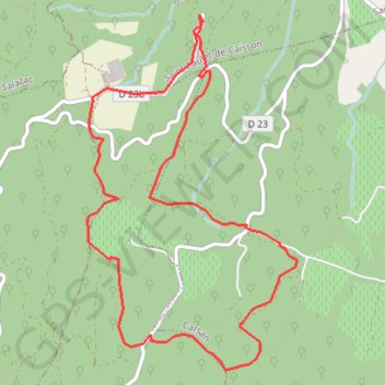 La Chartreuse de Valbonne (SUD) GPS track, route, trail