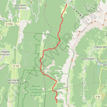 Corrençon - jasse du play GPS track, route, trail