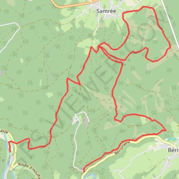 Oufti trail boucle GPS track, route, trail