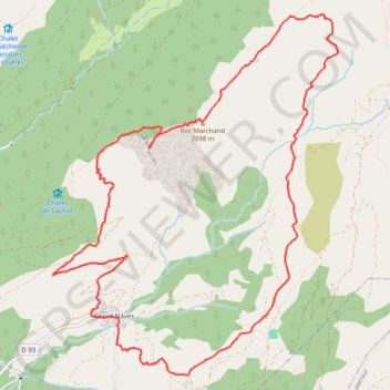 Roc Marchand GPS track, route, trail