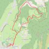Gorges du bruyant GPS track, route, trail