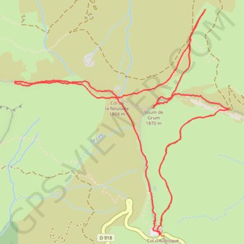 753 Soum de Grum GPS track, route, trail