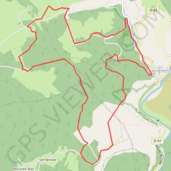 Rando Pech Merle GPS track, route, trail