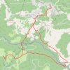Les Bûcherons - Les Paccots GPS track, route, trail