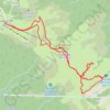 Crete des Plagnes col de Claran GPS track, route, trail