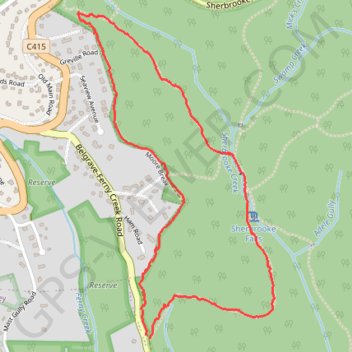 Moore Break - Hacket Track - Ridge Track GPS track, route, trail
