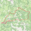 Saux-auzelles 45km D+1300 GPS track, route, trail