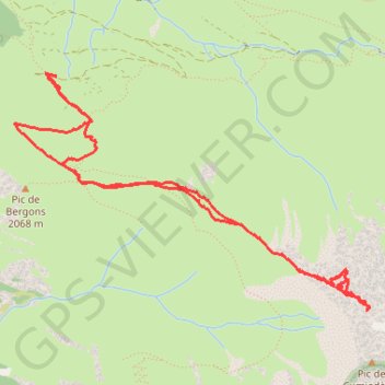 Pic de Letious GPS track, route, trail