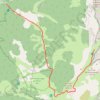 Retour veymont GPS track, route, trail