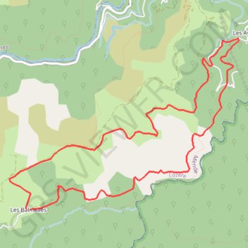Balmelles GPS track, route, trail