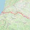 Lescar (64230), Pyrénées-Atlantiques, Nouvelle-Aquitaine, France - Biarritz (64200), Pyrénées-Atlantiques, Nouvelle-Aquitaine, France GPS track, route, trail